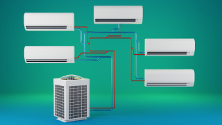 Установка и монтаж VRF (VRV) системы фото
